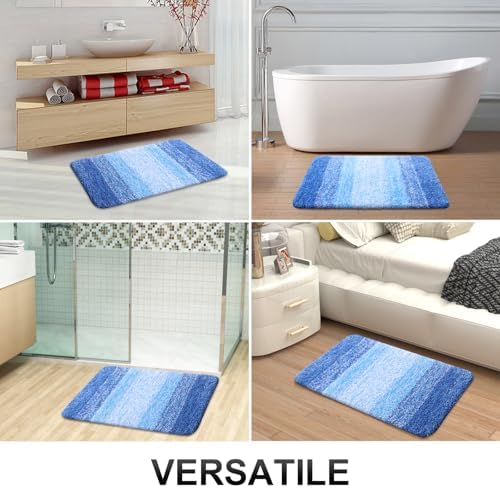 OLANLY Bathroom Runner Rug 45x27, Extra Soft Absorbent Microfiber Bath Rugs - Image 6