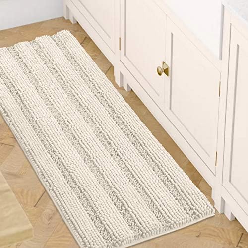 H.VERSAILTEX Bath Rugs for Bathroom Non Slip Bath Mats Extra Thick Chenille by HVERSAILTEX