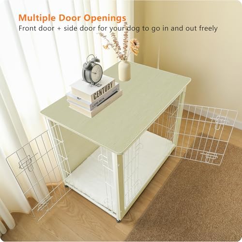 DWANTON 32.5" Dog Crate Furniture - Image 2