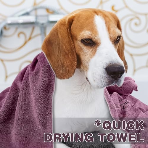 Chumia 4 Pcs Dog Towels for Drying, 30 x 50 Inch - Image 4