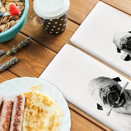 Dog Kitchen Towels Decor Set of 2 - Image 4