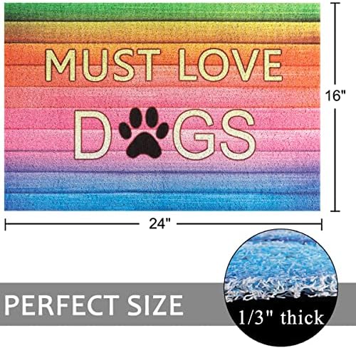 Darkyazi Colorful Doormats Entrance Front Door Rug Funny - Image 2