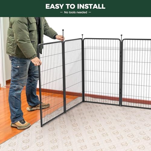 FXW Rollick Dog Playpen, Yard & RV Camping, 8 Panels - Image 4