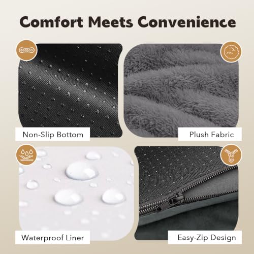 MEKIY Orthopedic Waterproof Dog Bed Pet Couch - Image 3