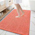 OLANLY Large Bathroom Rugs 59x35, Extra Soft Absorbent Chenille Bath Rugs by OLANLY
