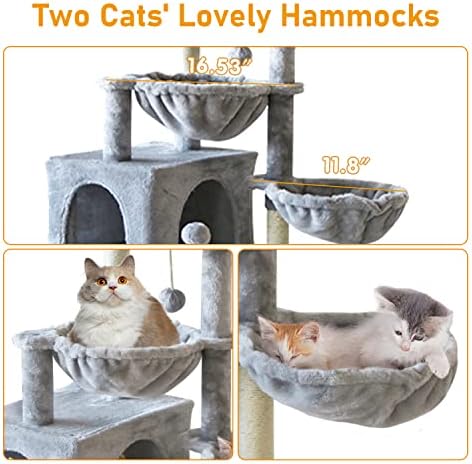 Cat Tree Cat Tower Condo Pet Activity Center Sisal Scratching Post - Image 5