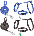 2 Pack Cat Harness and Leash, Escape Proof Adjustable Kitten Harness by Guiqulai