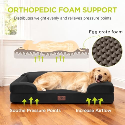 Waterproof Orthopedic Dog Bed for Medium Large Sized Dogs - Image 2