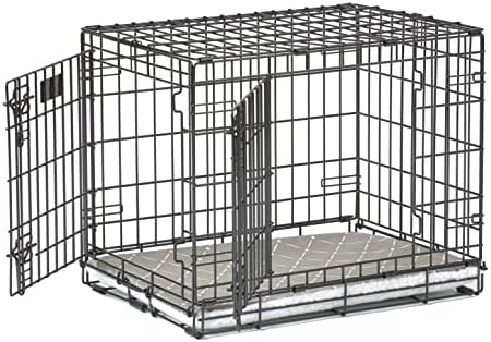 MidWest Homes for Pets Quiet Time Reversible Crate Pan Cover 24' Mushroom - Image 6
