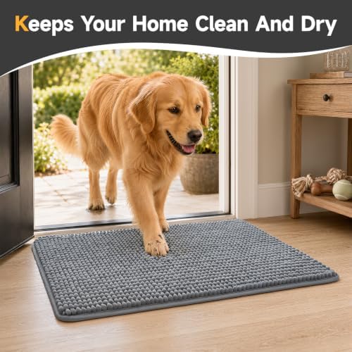 Ophanie Dark Grey Door Mat Runner 60x24, Muddy Mats - Image 4