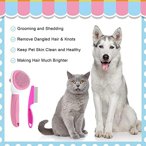 Cat Brushes for Indoor Cats, Dog Brush for Shedding - Image 4