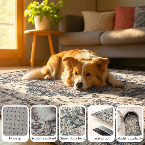 Washable Pee Pads for Dogs 18"x24" 2 Pack Reusable Puppy Potty Pad - Image 6