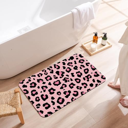 Bath Mats for Bathroom, Modern Stylish Diatomaceous Bath Rug Quick Dry - Image 3