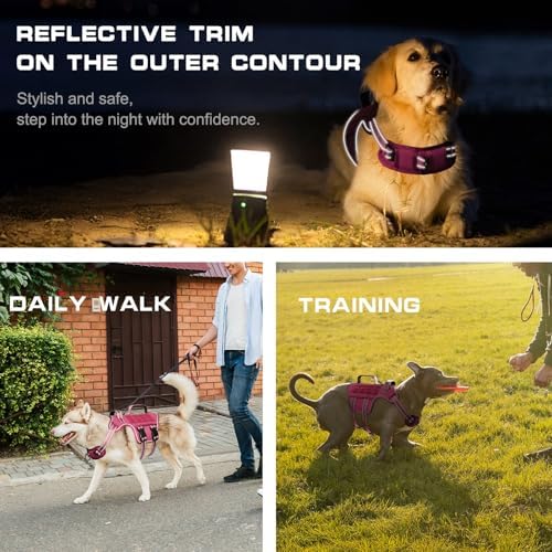 Dog Harness for Large Dogs, No Pull Tactical Vest - Image 5