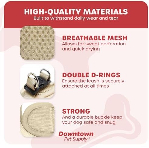 Downtown Pet Supply Step-in Dog Harness – No Pull, Adjustable Padded Mesh - Image 4