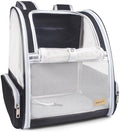 Cat Dog Backpack 12.6"×11.4"×16.5" Large Breathable Pet Bag Carrier by BEIKOTT