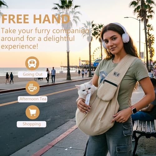 Dog Sling Water-Resistant Fabric - Image 3