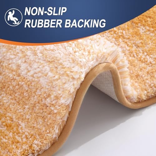 OLANLY Bathroom Runner Rug 40x24, Extra Soft Absorbent Microfiber Bath Rugs - Image 5