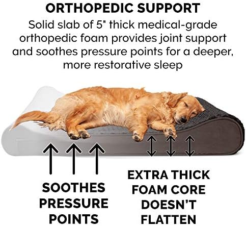 Furhaven Orthopedic Dog Bed for Extra Large Dogs w/ Removable Washable Cover - Image 4