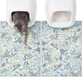 Bienbee Cat Litter Mat, 2 Pack 33" x 22" Machine Washable by Bienbee