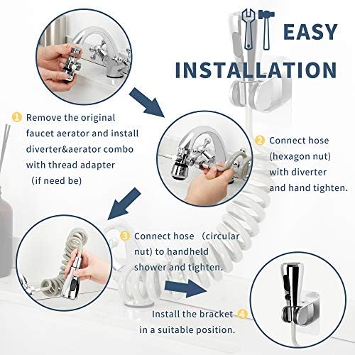 CECEFIN Kitchen Sink Sprayer Hose Attachment - Image 6