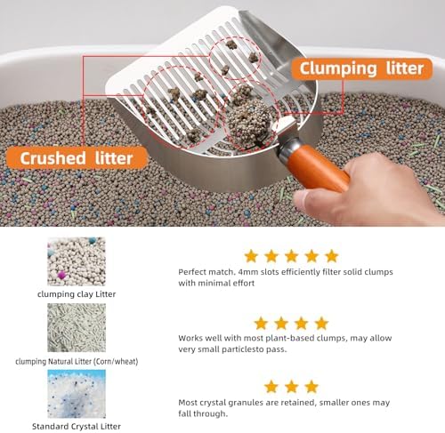 Custom Extra Thick Cat Litter Scoop Set - Image 4