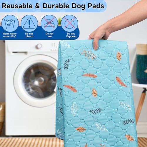 Sunheir Washable Pee Pads for Dogs Large 24" x 72" 2-Pack Reusable Puppy Pads - Image 3