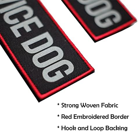 2 Pcs Reflective Service Dog Patch - Image 3