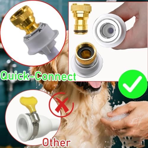 13Ft Quick-Connect Sink Spray Rubber Hose, Sink Hose Attachment - Image 4