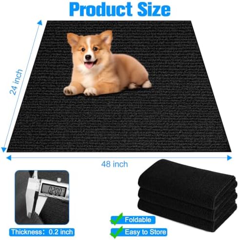 Dog Crate Mat, Non-Slip Kennel Mat - Image 2