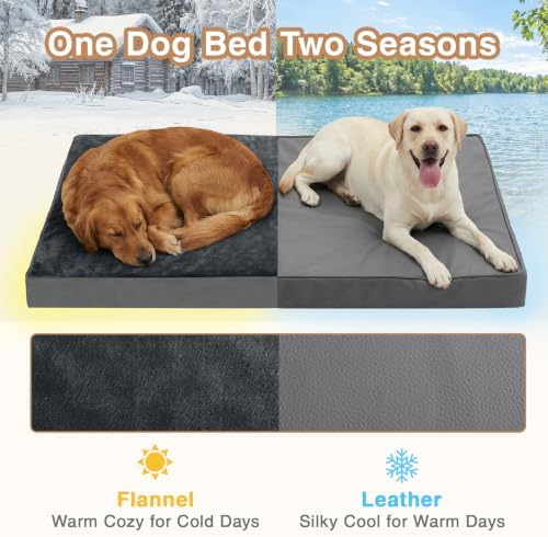 XXXL Dog Bed Waterproof, Washable Large Crate Pad 54" - Image 4