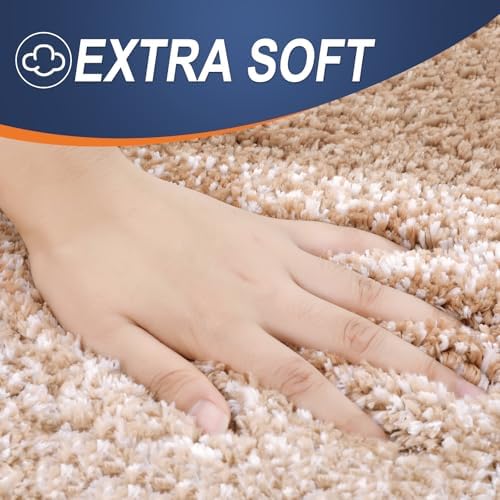 OLANLY Bathroom Runner Rug 59x17, Extra Soft Absorbent Microfiber Bath Rugs - Image 2