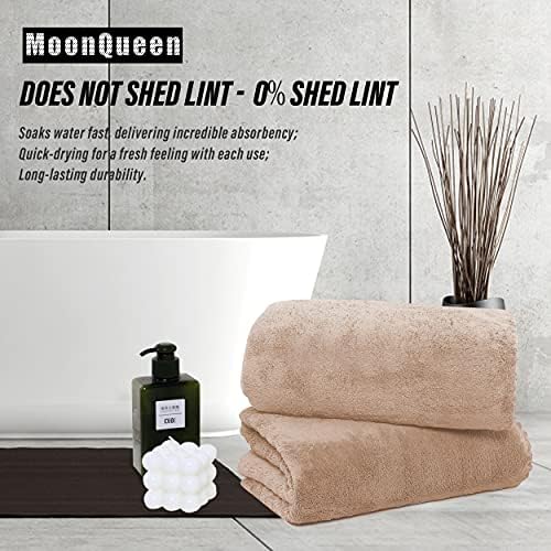 MOONQUEEN 6 Pack Premium Bath Towel Set - Image 3