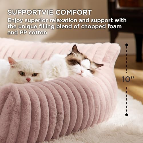 Bedsure ComfyFleece® Shown on TV Fluffy Dog Couch - Image 3