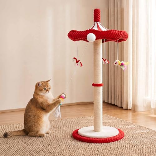 Carousel Cat Scratching Post - Image 4