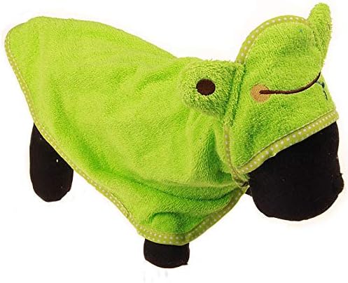 Goclothod Pet Hooded Bath Towel Puppy Drying Bath Towel Absorbent Bathrobe Warm - Image 3