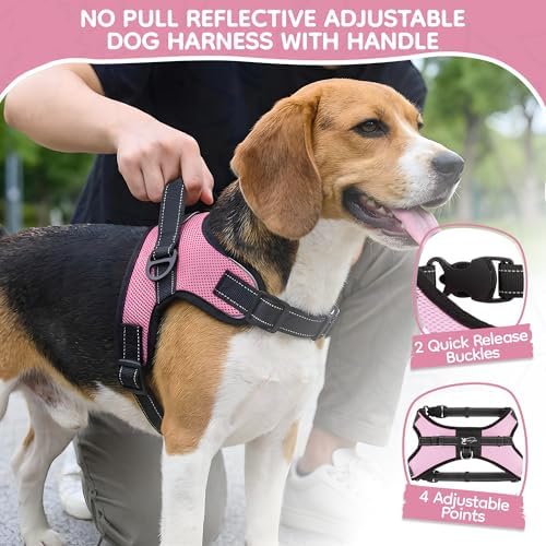 No Pull Reflective Adjustable Dog Harness - Image 2
