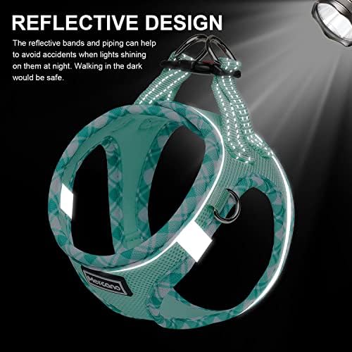 Mercano Soft Mesh Dog Harness and Leash Set, Step-in Reflective Breathable - Image 6