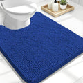 OLANLY Toilet Rugs U-Shaped 24x20, Soft Absorbent Chenille Contour Rugs by OLANLY