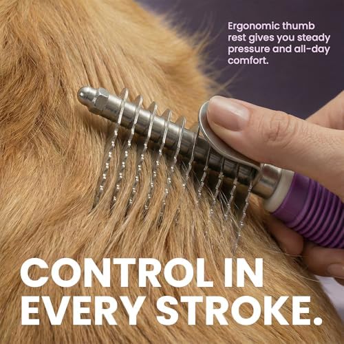 Poodle Dematting Fur Rake Comb Brush - Image 6
