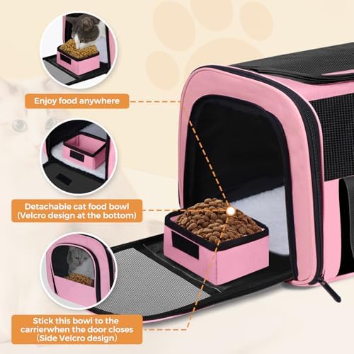 Cat Carriers Soft-Sided Cat Carrier Soft, Breathable Pet Bag - Image 5