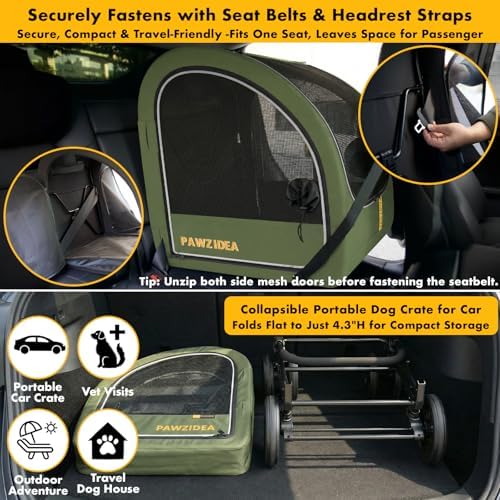 PAWZIDEA 3-in-1 Large Dog Stroller - Image 6