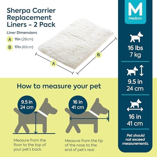 Sherpa Replacement Liners for Travel Pet Carriers - Image 3