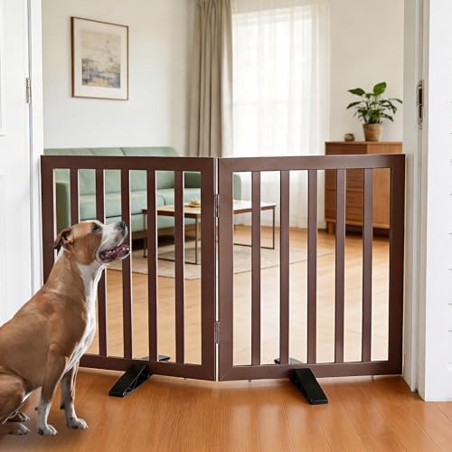 ZJSF Freestanding Indoor Dog Gate by ZJSF