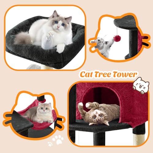 DUMOS 44 Inch Cat Tree Tower - Image 6