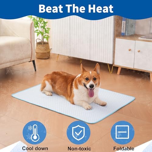 Cooling Mat for Dogs, Self-Cooling Dog Bed - Image 2