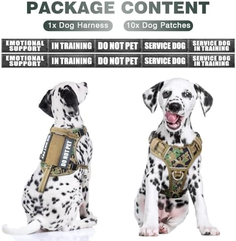 WINSEE Tactical Dog Harness, No Pull Dog Harness - Image 2