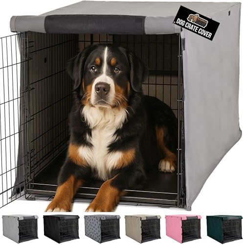 GORILLA GRIP Dog Crate Covers, Wire Kennel Topper, 48 in by GorillaGrip