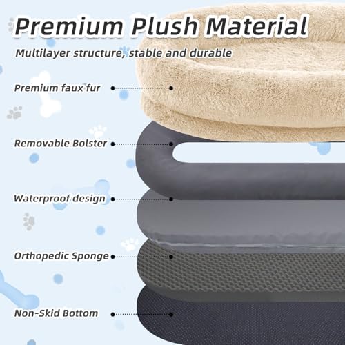 WROS Human Dog Bed for Adult - Image 5
