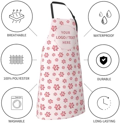 Cowcute Custom Pet Grooming Apron - Image 3